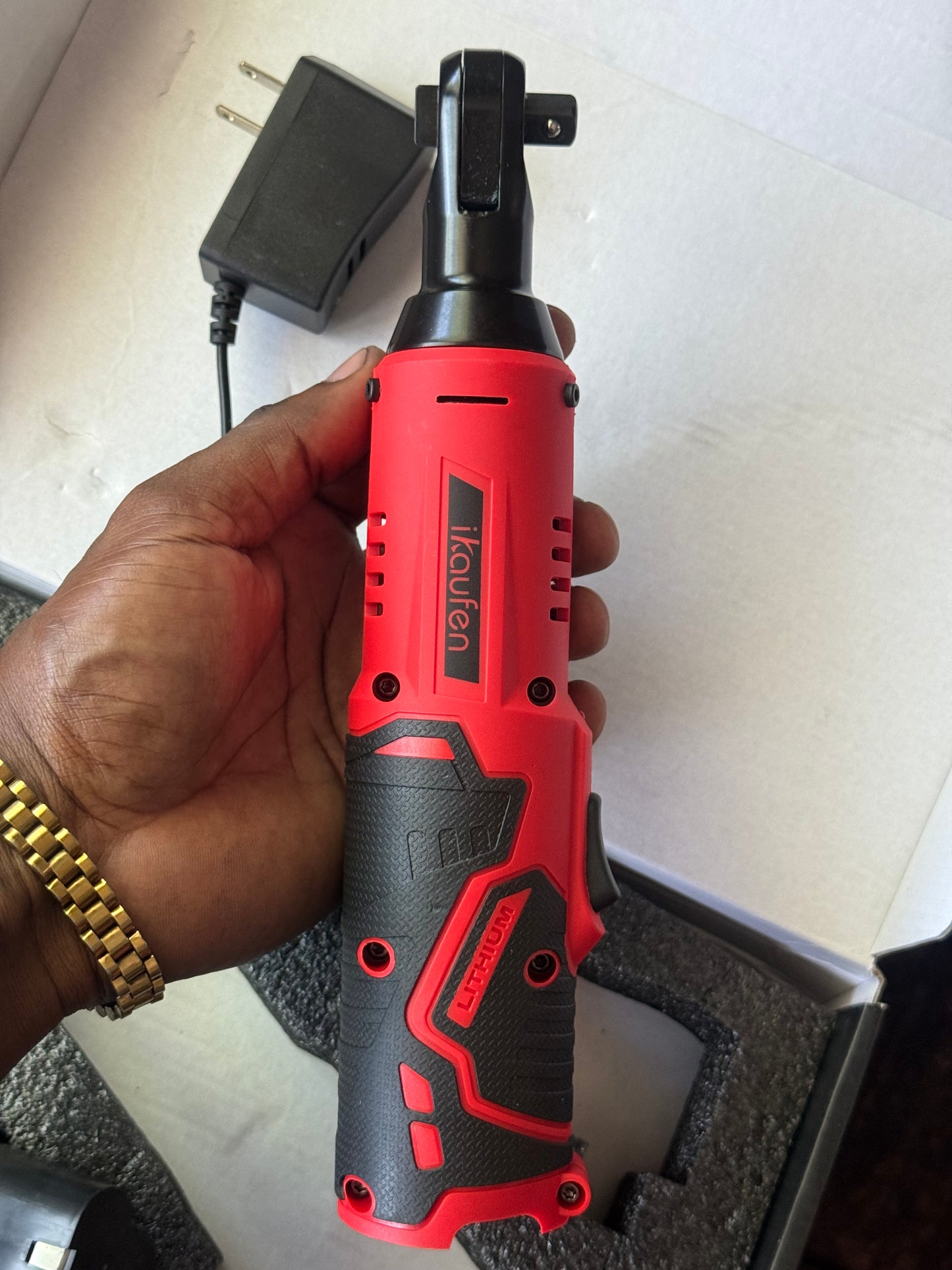 Electric Ratchet Wrench | 12V - 3/8 Head