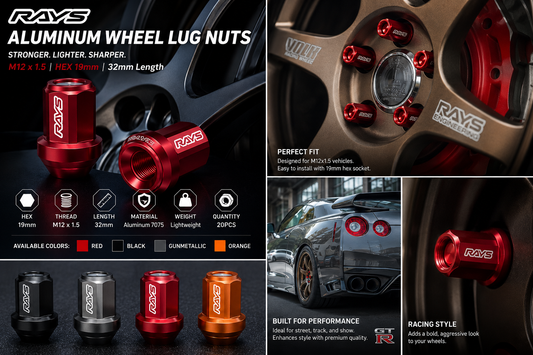 Rays Wheel Racing Lug Nuts