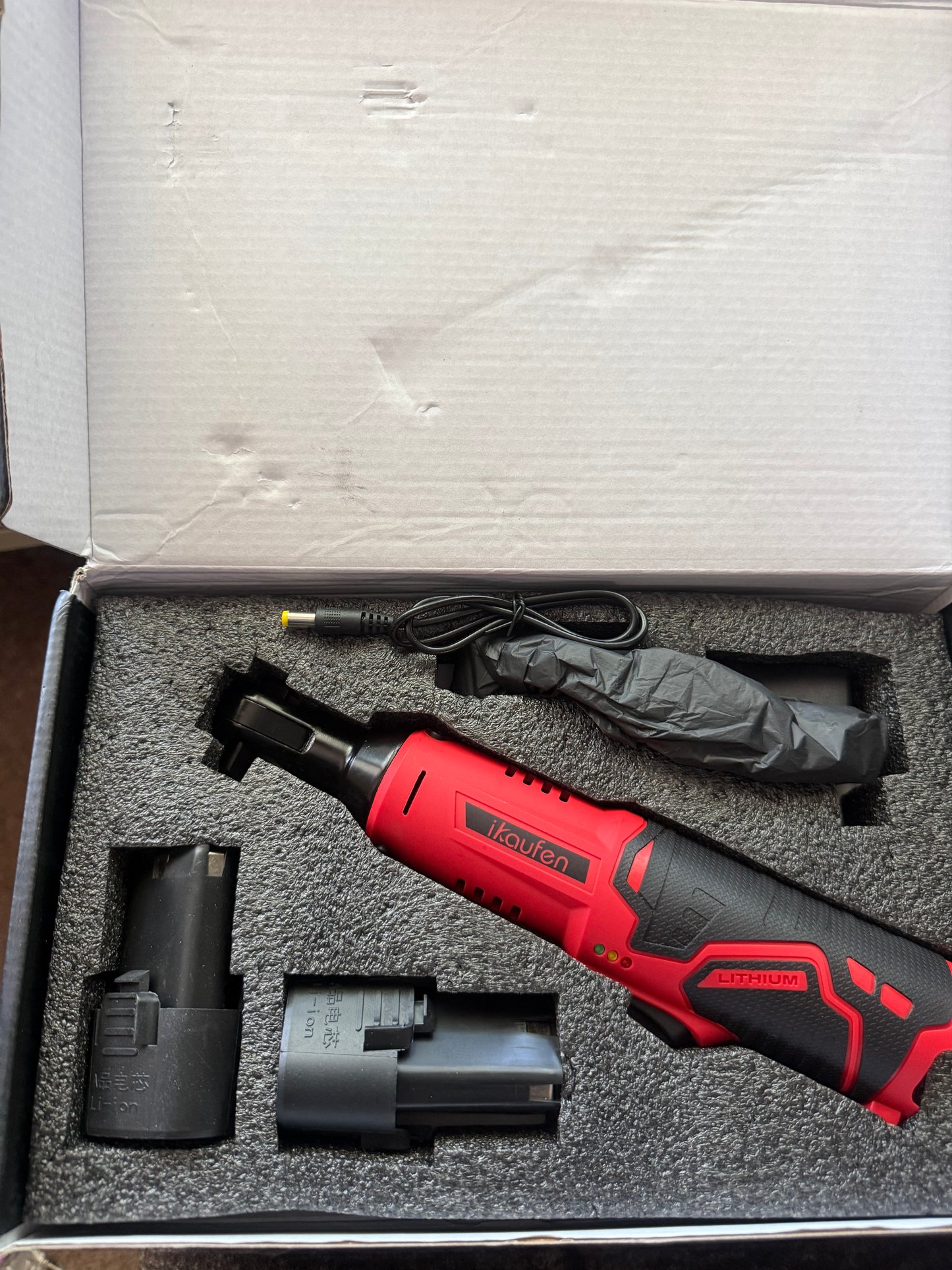 Electric Ratchet Wrench | 12V - 3/8 Head